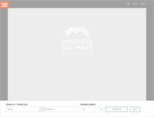 Tablet Screenshot of masseriasulmare.it